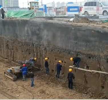 唐山迁安土钉墙支护